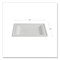 Eco-Products 10 x 10 Vanguard Renewable and Compostable Sugarcane Plates - White (250/Carton)